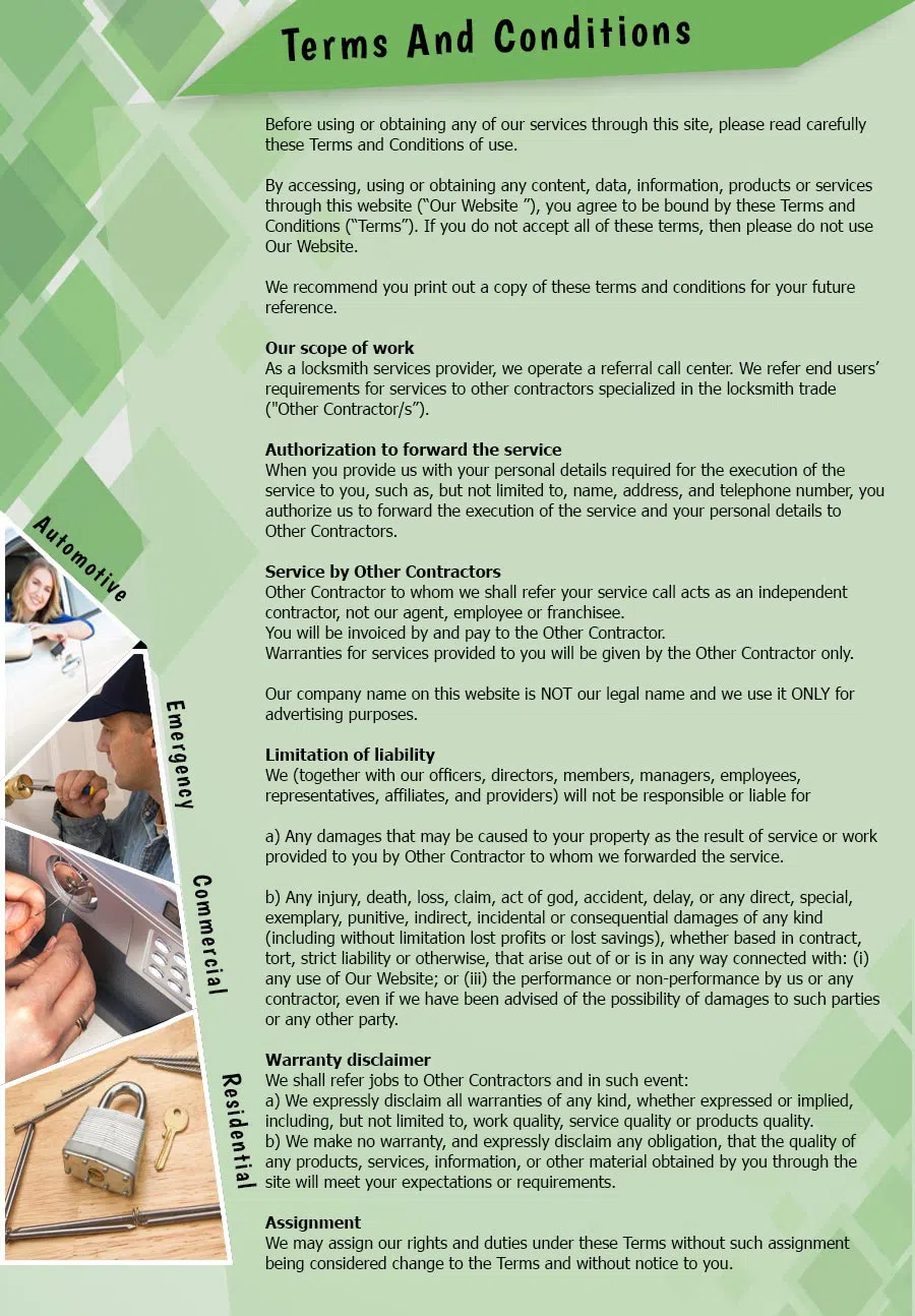 Atlantic Locksmith Store Union, KY 859-569-4001